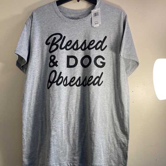 Blessed and Dog obsessed new with tags size large - Picture 2 of 4